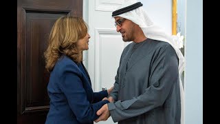 UAE President meets US VP Kamala Harris