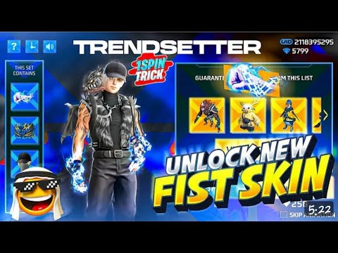 Trend Setter Event Free Fire | New Fist Skin Event Today | Free Fire New Event | FF New Event