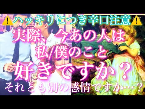 💕ハッキリ出たため辛口です⚠️🐉実際あの人私/僕のこと好きなんですか？それともどういう…？🦋