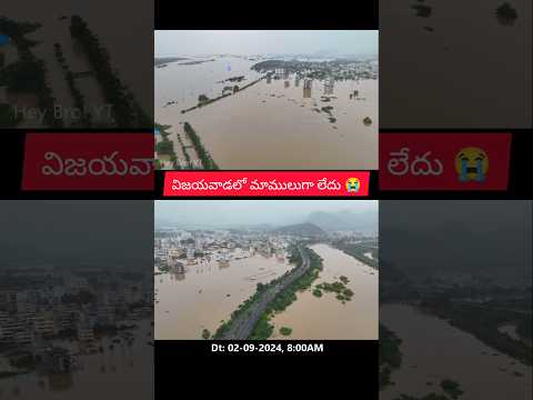 Vijayawada floods in ibrahimpatnam #vijayawadafloods #vijayawada