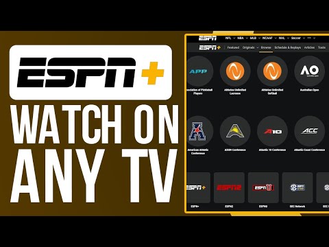 How To Watch ESPN Plus On Any TV! (2024) Full Guide