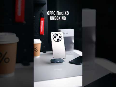 OPPO Find X8 unboxing! Damn this looks good. #oppofindx8 #oppofindx8pro #oppofindx8series