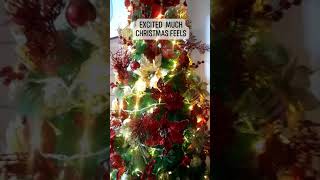 Christmas Feels I'm so excited #shorts #viralshorts #youtubeshorts #christmasfeels #christmas