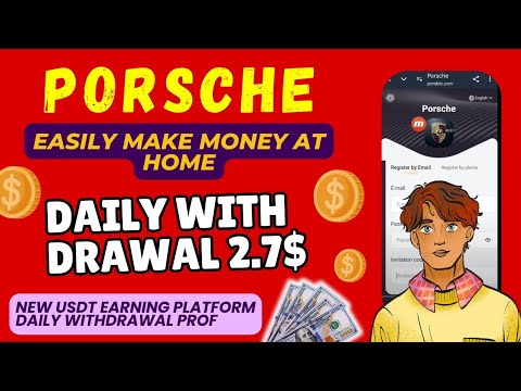 Porsche online platform New users can get 100 USDT for free after registration.