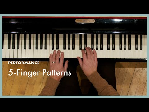 Introduction to 5-Finger Patterns (page 4, Literature for the Piano Book 1)