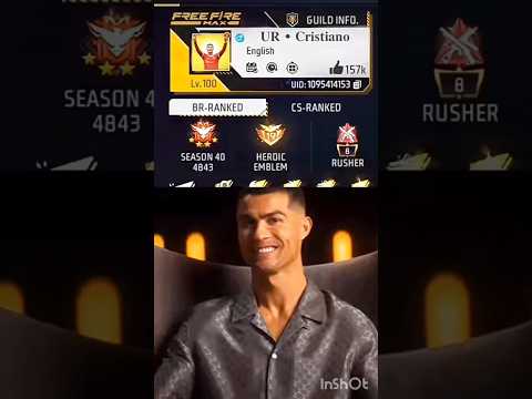 Ms dhoni free fire id #msdhoni #cr7 #ronaldo #rohitsharma #totalgaming #tondegamer