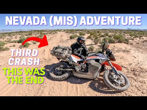 We Tried - and Failed - to Ride Motorcycles Off-Road Across Nevada (USA)