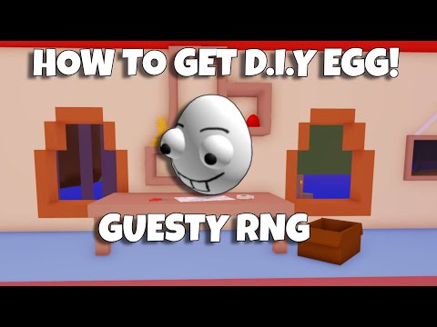 HOW TO GET THE D.I.Y EGG FREE UGC IN GUESTY RNG! FULL TUTORIAL + ALL MATERIAL LOCATIONS!