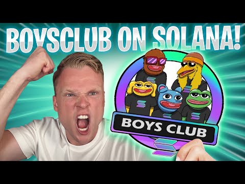 Boys Club Meme Coin on Solana Just Launched! Better than Base?