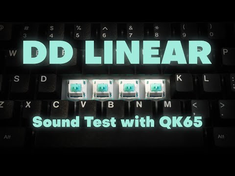 DD/Jingle Linear Sound Test Showcase (Stock vs. Lubed, QK65)