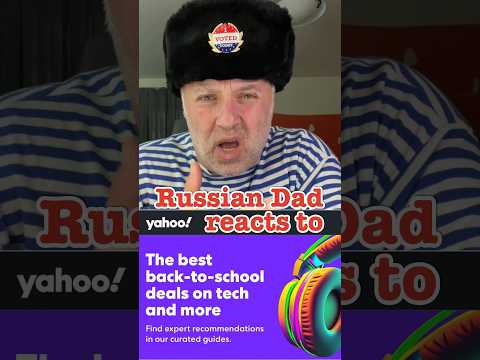 Russian Dad Reacts To Back-To-School Shopping List #crazyrussiandad #backtoschoolshopping