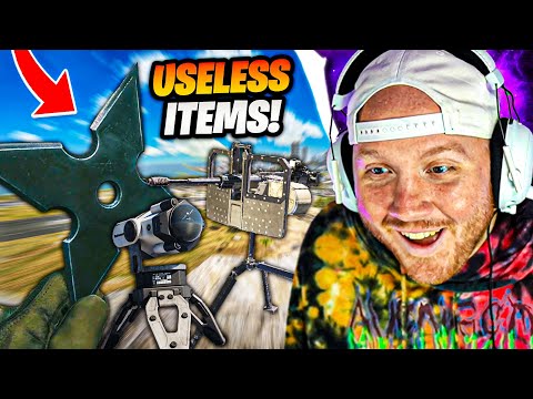 TIM REACTS TO THE ENTIRE HISTORY OF USELESS ITEMS IN WARZONE