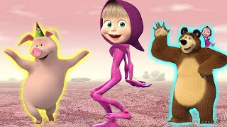 Masha and the Bear 2024 - Dame Tu Cosita Cover (MUSIC VIDEO)