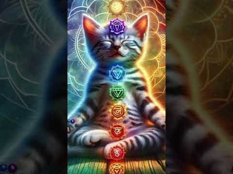 Chakra Kitten #kitten #chakra #meditation