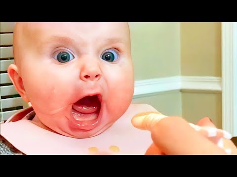 Hilarious Babies Eating Videos - Try Not To Laugh Chellenge