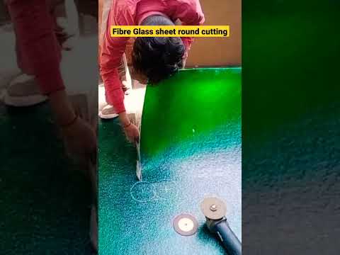 #Fibreglass #Sheet #Cutting #Shotsvideo||