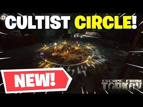 Escape From Tarkov PVE - New Cultist Circle In The HIDEOUT! Brand New Module In Patch 0.15!