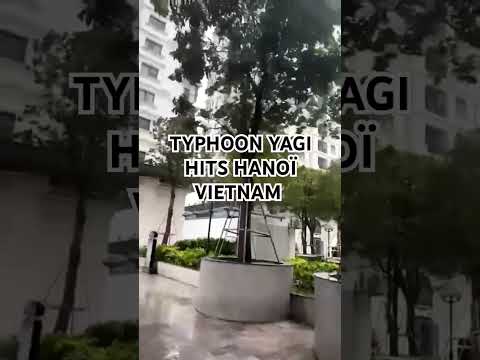 Situation in Hanoi now#typhoon #typhoonupdate #youtubeshorts #shortvideo #shortsfeed