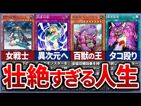 【遊戯王】【総集編】壮絶すぎる人生！あまりにも可哀想すぎるイラストストーリーを徹底解説！【作業用】【睡眠用】 #遊戯王