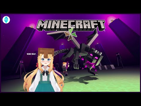 【Minecraft】Raiding the boomer dragon! What could go wrong? #VirtualCraft【AOI ID】