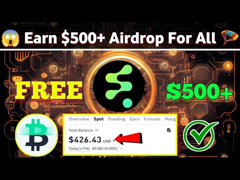 🤑 New Crypto Airdrop Today | Free $300-$500+ Pr Account | New Crypto Ecosystem Airdrop | New Airdrop