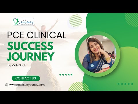 My PCE Clinical Journey with StudyBuddy| Vidhi Shah