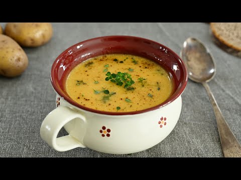 This potato soup is like healing for my stomach. Simply a miracle!