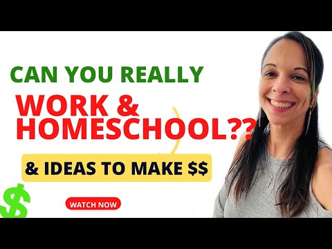 Working and the Stay-at-Home Mom || How to Balance it all || Jobs You can do too!