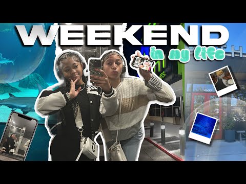 A WEEKEND IN MY LIFE ‪♡ arcade, aquarium, shopping, haul, dinner, etc ‪♡