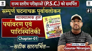 UPPSC 2024 Ghatna Chakra Purvavlokan Environment घटना चक्र पूर्वावलोकन व्याख्यात्मक#1 Gaurav N Sir