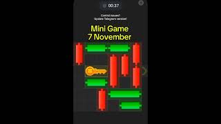 Mini Game Today 7 November Hamster Kombat How To Solve Mini Game Puzzle in Hamster Kombat (100%Solve