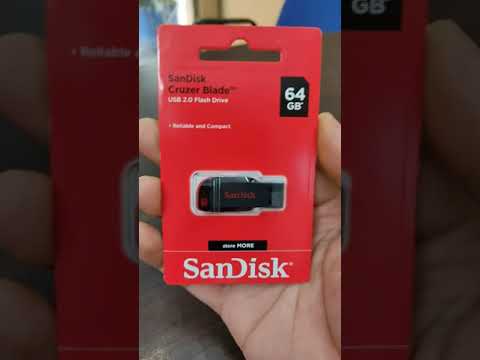 SanDisk Crude Blade 2.0 64 GB Pen Drive#Shorts