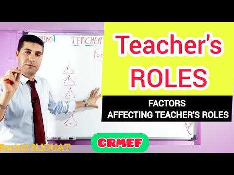 Teacher's ROLES | Factors Affecting the Teacher's Roles