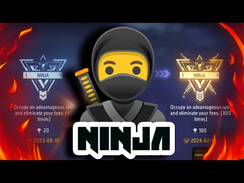 How To Complete Ninja Achievement In Free Fire | Ninja Achievement Free Fire | Ninja Achievement FF