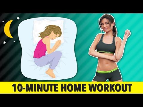 Quick Fat Burn for Night Shift Workers | 10-Minute Home Workout