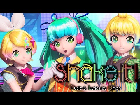 [60fps Full] shake it! シェイクイット! - Hatsune Miku Rin Len 初音ミク 鏡音リン レン DIVA English Romaji PDA FT