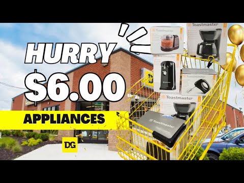 RUN TO DOLLAR GENERAL RIGHT NOW FOR $6 APPLIANCES