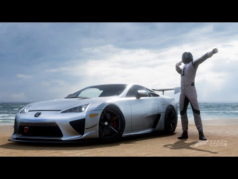 Raw V10 Sound - Lexus LFA | Streets of Mexico | #gaming #car #pc