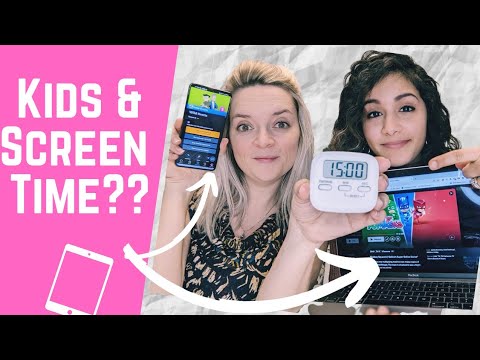 HOW MUCH SCREEN TIME SHOULD MY CHILD HAVE? | SCREEN TIME RULES & KIDS