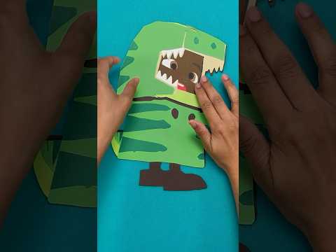 Easy CoComelon Halloween Crafts! DIY Dino Costume Cody 1-2-3! #shorts #cocomelon