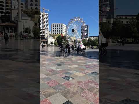 🇦🇱 Tirana - Traditional live music Scanderbeg square #shorts #albania #tirana #travel #traditional