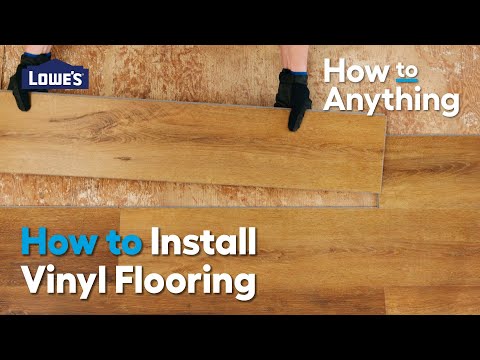 How to Install Vinyl Plank Flooring | How To Anything