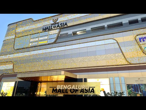 MALL of ASIA Bangalore Exclusive Tour in 4K | Largest Premium Mall of India