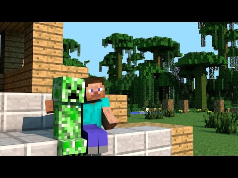 Minecraft gameplay first time minecraft and found Sasta makan