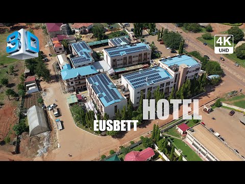 Mapping Eusbett Hotel in Sunyani Ghana 3D Photogrammetry 4K