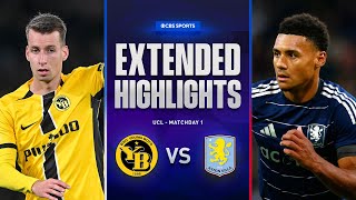 Young Boys vs. Aston Villa: Extended Highlights | UCL League Phase MD 1 | CBS Sports Golazo