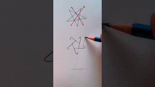 How To Draw Star Like Pro #shorts #shortsfeed #youtubeshorts #art