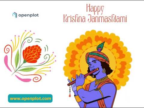 Happy Janmashtami #openplot