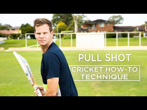 Pull shot | Technique | Cricket How-To | Steve Smith Cricket Academy