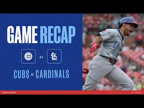 Game Highlights: Cubs Hit Six Home Runs to Beat St. Louis! | 7/15/24